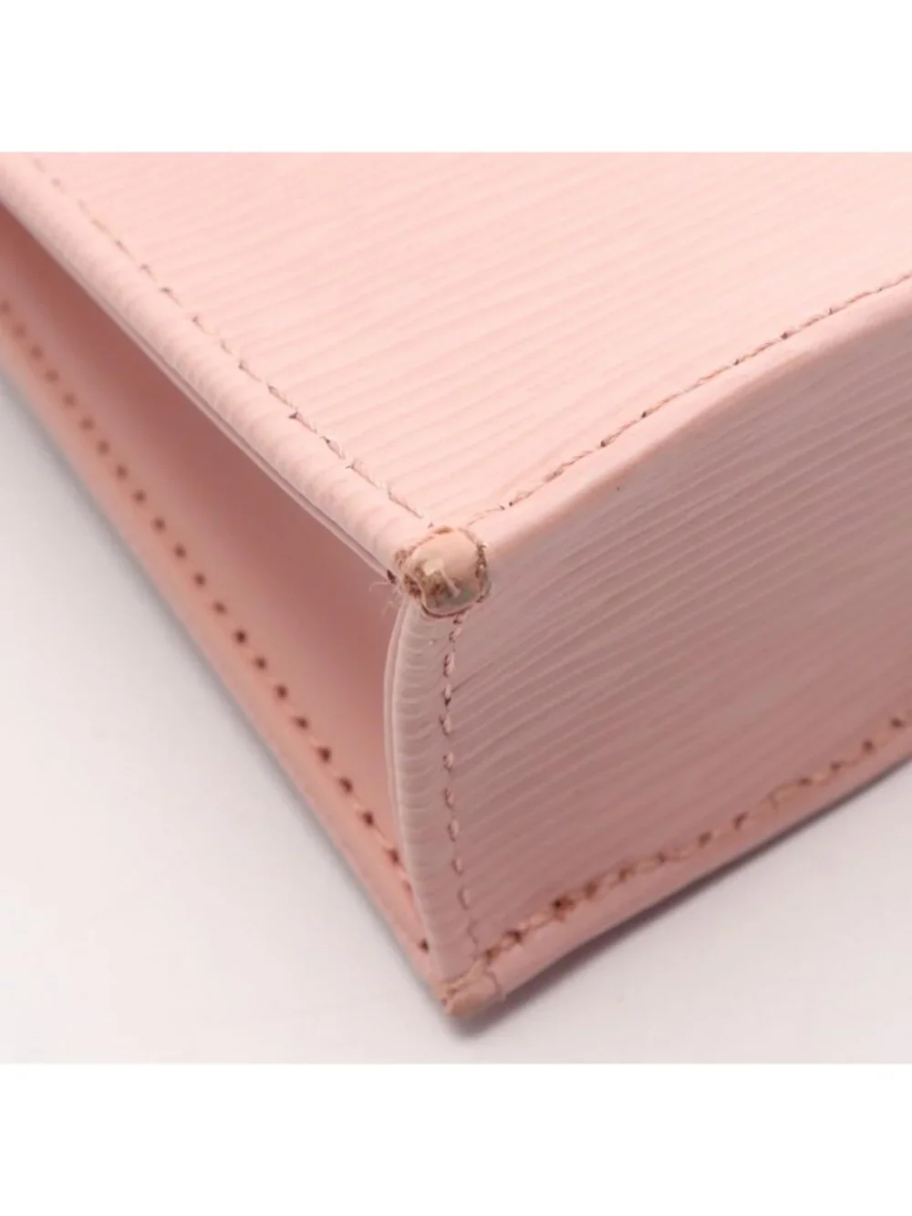 Louis Vuitton Petite Sac Plat 2-Way Rose Ballerina Leather Handbag